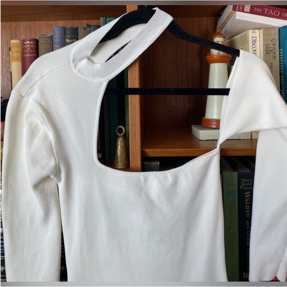 SUPERDOWN Kattie Cut Out Dress in White - M - Picture 5 of 9